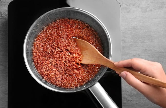 Cooking Red Rice
