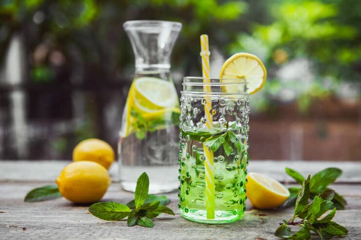 benefits of drinking mint water in morning